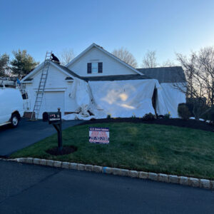 Image of A.E.B. Solutions Roofing Job in Progress