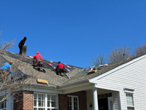 Image of A.E.B. Solutions Roofing Job in Progress
