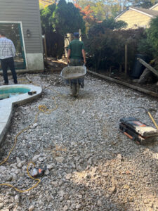 Image of A.E.B. Solutions Concrete Job in Progress